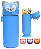 Multifonction et léger : peut être utilisé comme étui, trousse de maquillage ou organiseur. Se glisse dans un cartable, un sac à main ou un sac à dos - Pour filles, garçons et adultes.