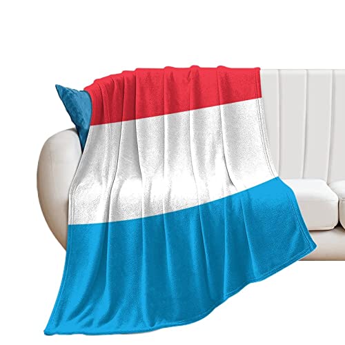 Plaid flanelle Luxembourg super doux et chaud pour lit et fauteuil chic