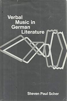 Hardcover Verbal music in German literature (Yale Germanic studies) Book
