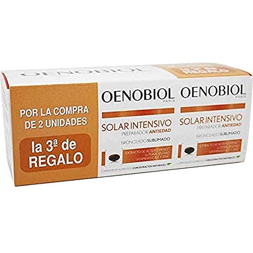 En Oferta Oenobiol Triplo Solar Intensivo - Preparador Antiedad, 90 Capsulas