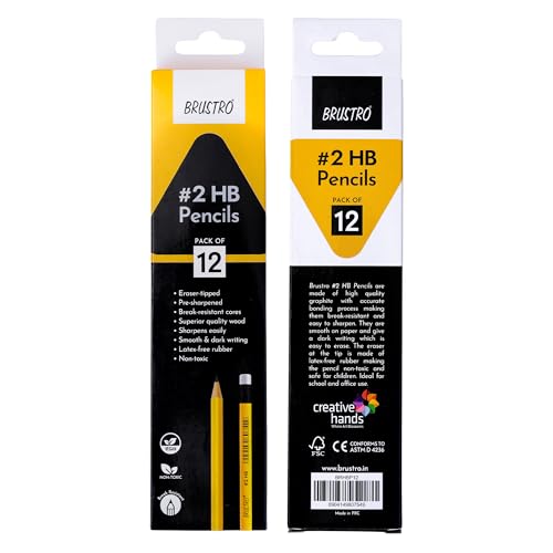 Lápices BRUSTRO 2HB Pack 24 unidades miniatura 3