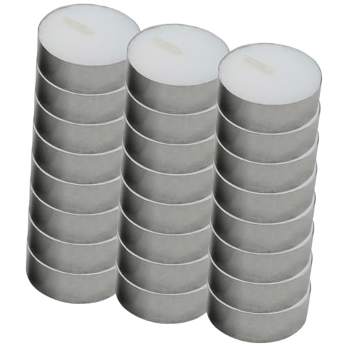 GALPADA 100pcs Smokeless Votive Candles Mini Tea Room Candles for Weddings Home Decor and Daily Use Unscented Tea Lights Box