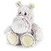 warmies Peluche de hipopótamo, Juguete Suave, Puedes meterlo en el microondas