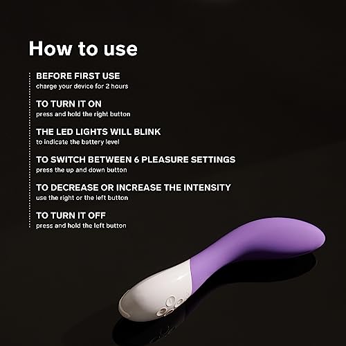 LELO-Mona-2-G-Spot-Vibrator-for-Women-G-Spot-Toy-for-Discrete-Pleasure-Curved-Vibrator-Sex-Toy-for-G-Spot-Adult-Toy-with-6-Intensity-Modes-Cerise