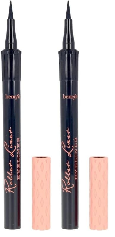 Benefit Roller Liner True Matte Liquid Eyeliner, Black, 0.03 Fl O...