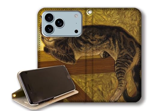 y蒠^X^h@\ziPhone17 Pro Max݊ X}zP[X yE̖z ANThEX^ A[Ek[H[ A[g G |p m i L lR p (Summer Cat on a Balustrade)xg