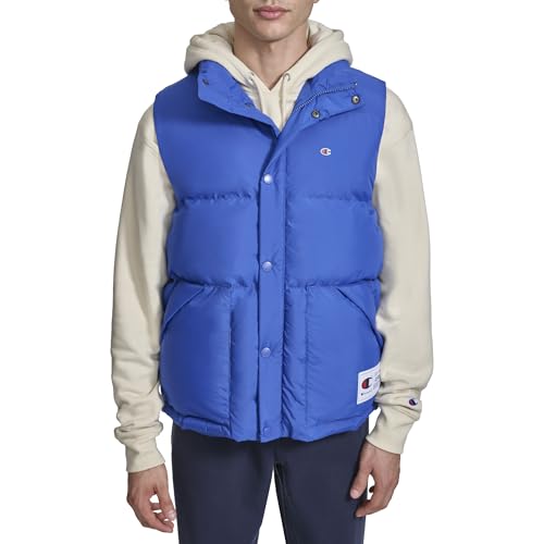 Image of Champion Men's Puffer Vest With Logo