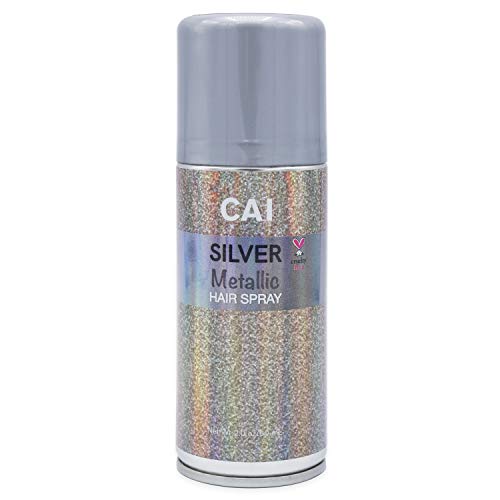 Hair and Body Glitter Spray (Metallic Silver)