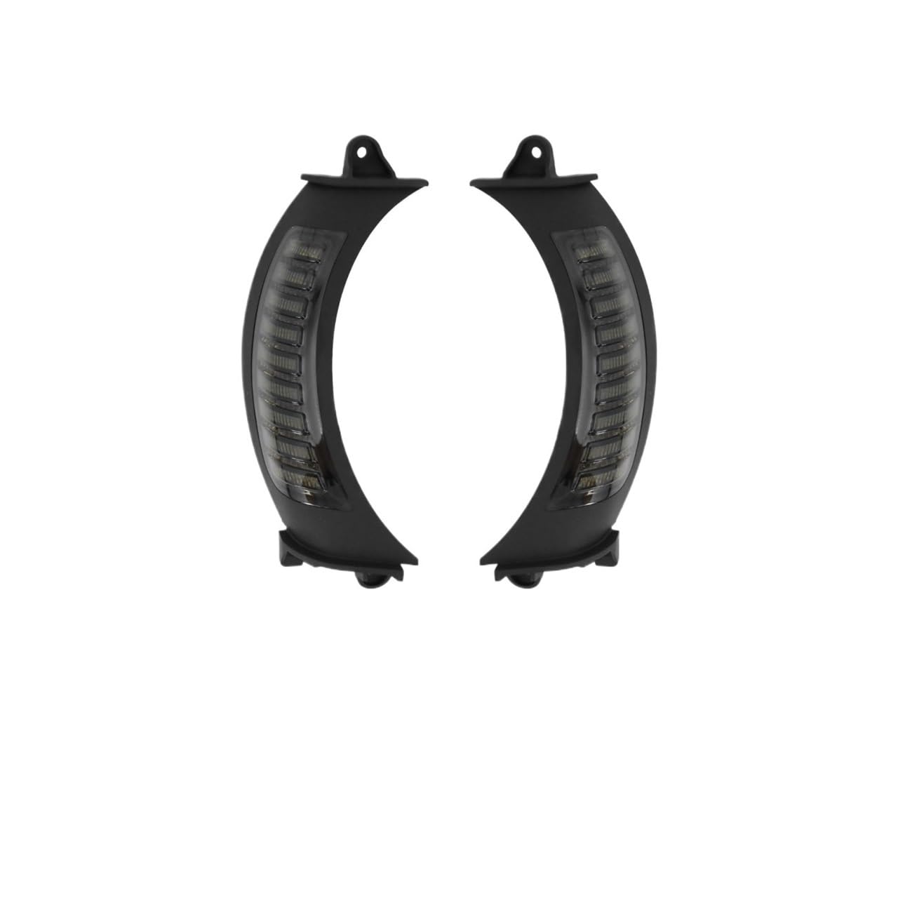 ZHANGTONG Intermitentes para Moto, Indicador de señal de Giro Lateral Delantero para Motocicleta, Luces de Marcha para Ha&rley para Touring Road para Glide FLTRX 2014-Late