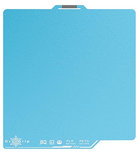 BIQU CryoGrip Pro Frostbite for Bambu-Lab P1S/P1P/P2S/X1C/X1E/X2D/A1 257x257mm Cold Build Plate Room Temperature Print Double Sided Upgrade Plate Removable Surface Platform