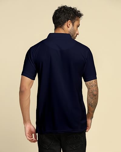 Image of VastraVibes Men's Polo Regular Fit T-Shirt