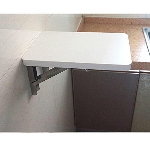 Table murale pliable pour libérer l'espace au sol des cuisines et petits bureaux - 6