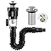 Waschbecken Ablaufgarnitur Kit, Hcxswillo Bad Waschbecken Abfluss Mit Einziehbarem Flexiblem Abflussrohr, Pop-up Abflussstopfen, Anti Verstopfung Geruch und Insekt Resistent PVC Abflussrohr Abflussrohr Kit günstig Kaufen-Waschbecken Ablaufgarnitur Kit, Hcxswillo Bad Waschbecken Abfluss Mit Einziehbarem Flexiblem Abflussrohr, Pop-up Abflussstopfen, Anti Verstopfung Geruch und Insekt Resistent PVC Abflussrohr