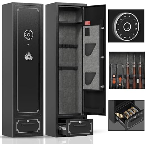 SAPITAL 6 Gun Safe and 4 Gun Safe Cover