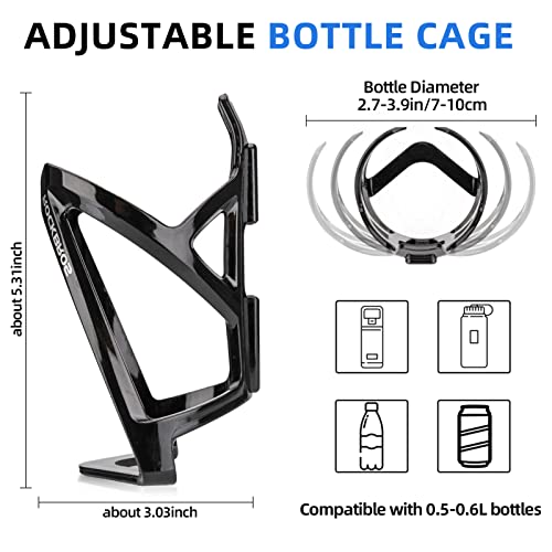 ROCKBROS Bike Water Bottle Holder Ultra-Light Bicycle Bottle