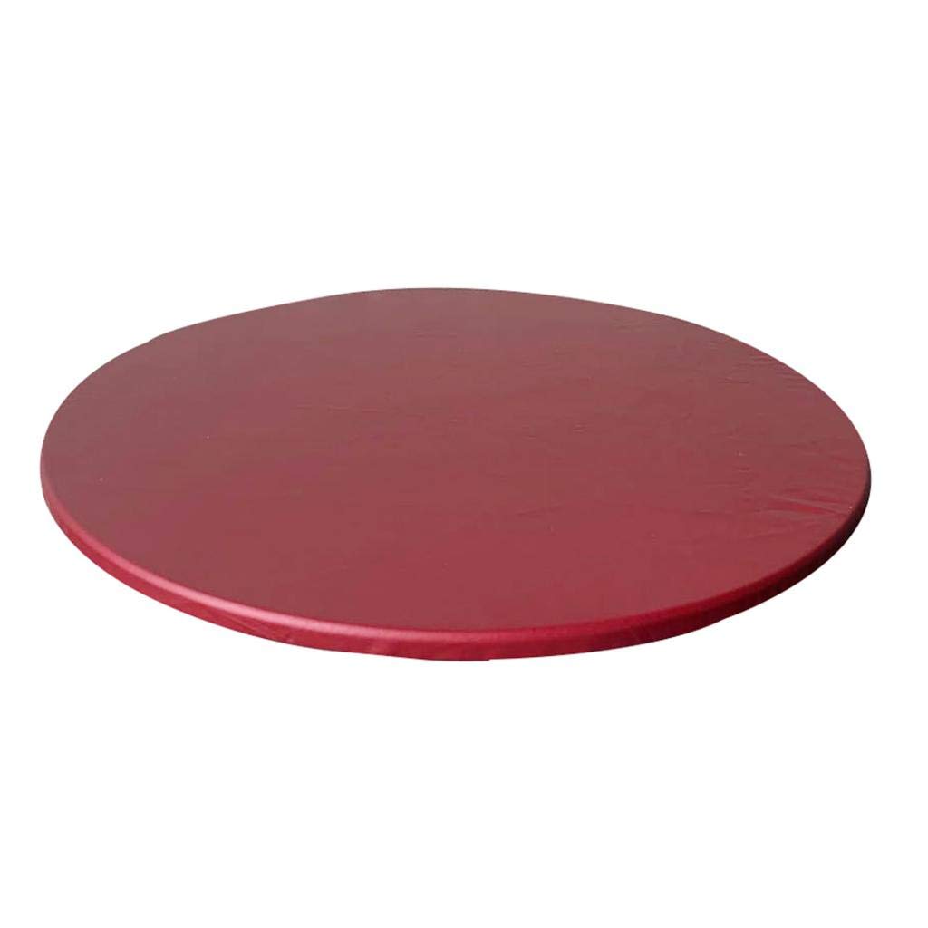 Round Polyester Table Cloth Cover Party Decor Fitted Tablecloth Wine Red|Home & Garden|Kitchen Dining & Bar|Linens & Textiles|Tablecloths-image-25