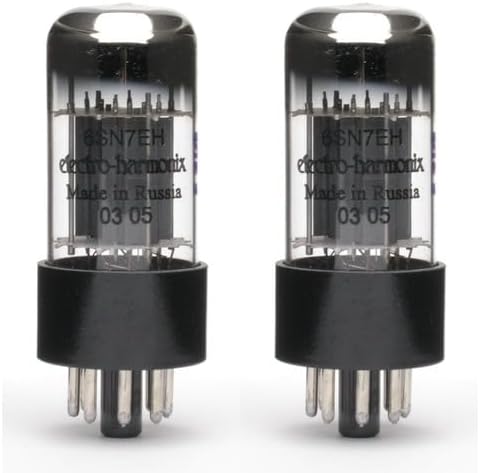 Pair of Electro-Harmonix 6SN7 EH Preamp Vacuum Tube
