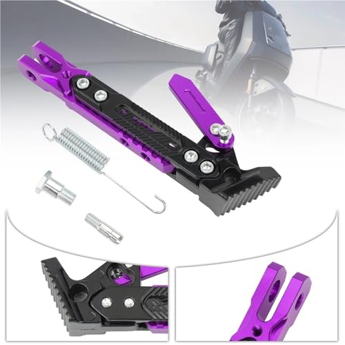 Béquille latérale universelle réglable pour scooter et moto - 4