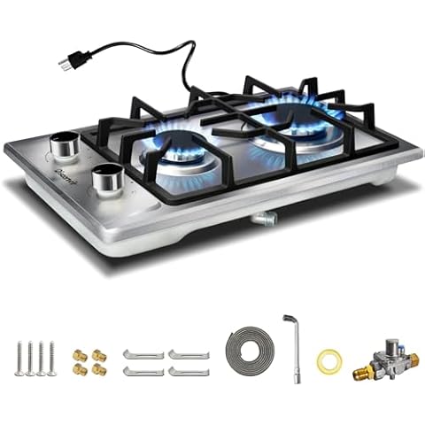 Disaenvir 2 Burner Propane Cooktop Cover