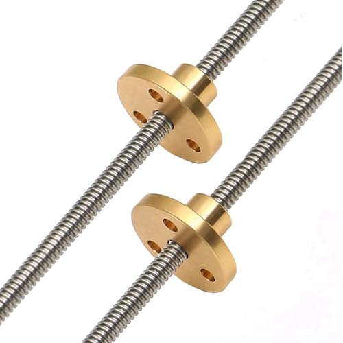 Vis à plomb T4 600mm en acier inoxydable avec écrou en cuivre Lead 2mm