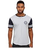 Brixton Men's Rival Short Sleeve Henley