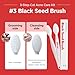 JAYU PET 3-Step Cat Acne Care Kit - Hypoallergenic Cleanser for Feline Acne, Cat Black Chin(1EA) Double-Sided Pads, Cat Acne Chin Wipes(30PCS) Soft Grooming Cat Acne Silicone Brush(1EA)