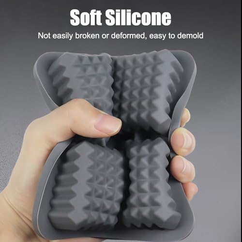 Molde para cubos de hielo de silicona con tapa miniatura 5