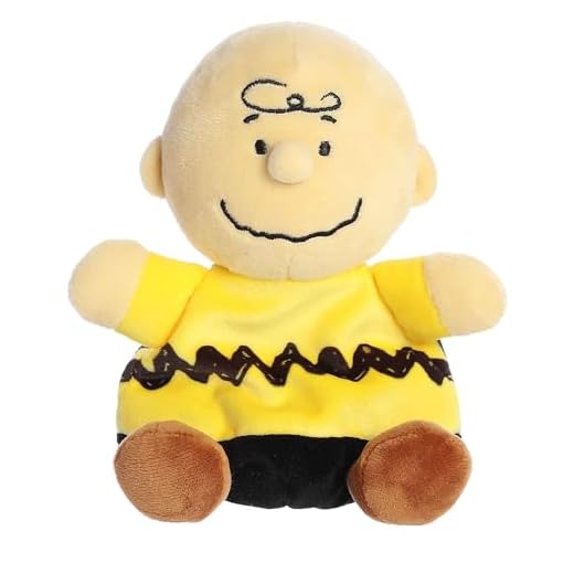 Aurora Peanuts Palm Pals 5" Charlie Brown Adorable Plush