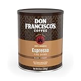 Don Francisco's Premium Espresso Dark Roast Ground Coffee: Rich...