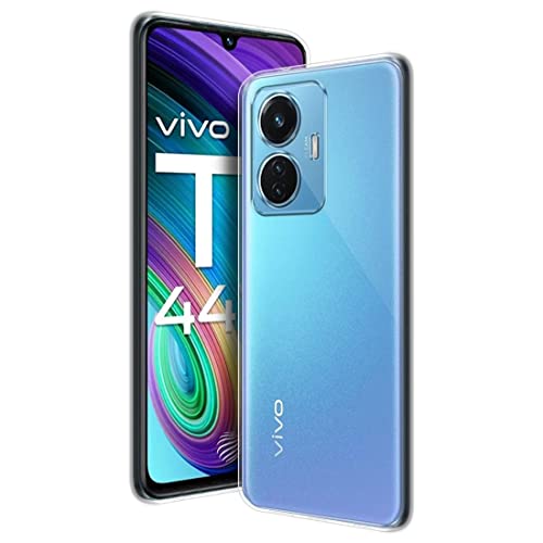 Image of Rubber Back Cover Compatible Model for Vivo V2153 / T1 44W - Transparent
