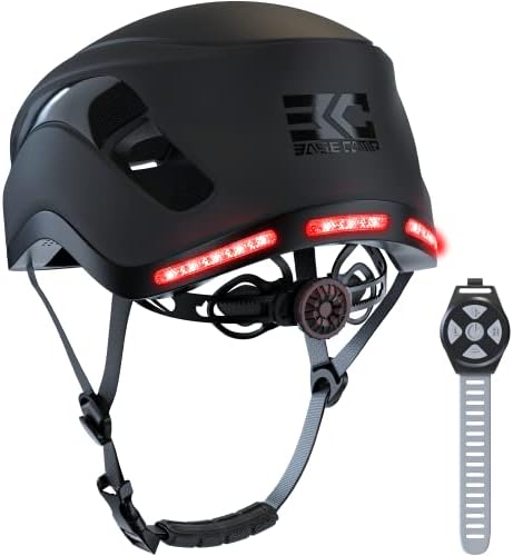 BASE CAMP SF-999 Bluetooth Smart Bike Helmet, Adult Bike Helmet for Men Women, Road Bicycle Helmet with Microphone | Speakers, Ebike Helmet with LED Turn Signals, Cycling Helmet for Urban Commuter