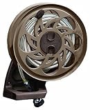 Side Tracker Assembled Wall Mount Hose Reel. Pull Hose Any Direction Without Tangles Or Snags. Capacity 125 ft. Of 0.62 in. Hose. Detaches From Hub For Easy Storage. Includes Easylink Faucet Adapter & Hose Connector For A Snap Together, Water Tight C...