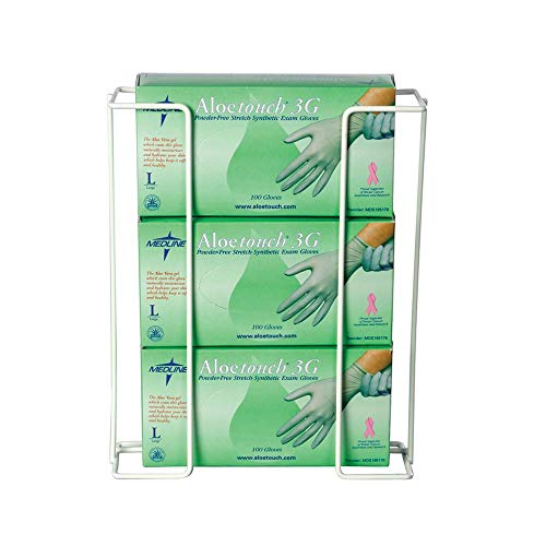 Organizador triple de guantes para auto