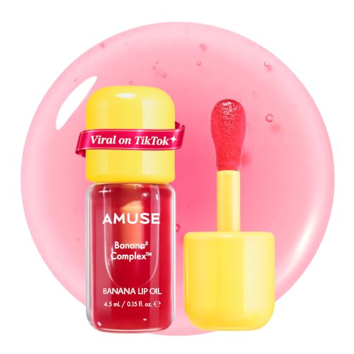 Amuse SEOUL Banana Lip Oil (05 CRANBERRY POP)