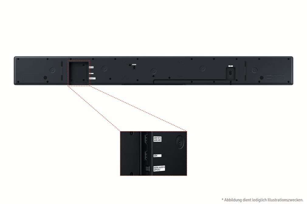 Samsung HW-QS710GF Q-Series 3.1.2-Kanal-Soundbar für Fernseher, TV-Lautsprecher mit kabellosem 6,5"-Subwoofer, Kabelloses Dolby Atmos und DTS:X, SpaceFit Sound, Q-Symphony