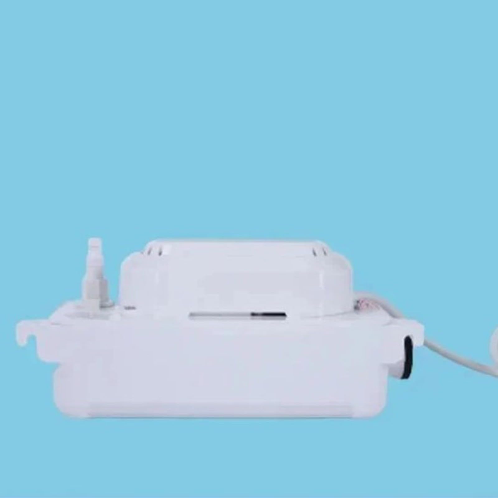 Pompa automatica per condensa per condizionatore d'aria, 100-230 V, 100 l/h, pompa di scarico HVAC con prevalenza massima di 2 m, plastica ingegneristica per unità CA a soffitto, bianco