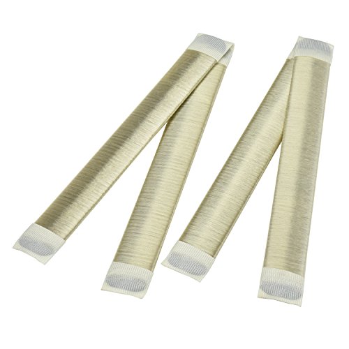 eLander 2 Pack ladies fashion hair styling doughnut hair bun maker [Beige] perfect for long and thick hair