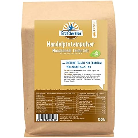 Erdschwalbe Mandelprotein - Mandelmehl teilentölt Cover
