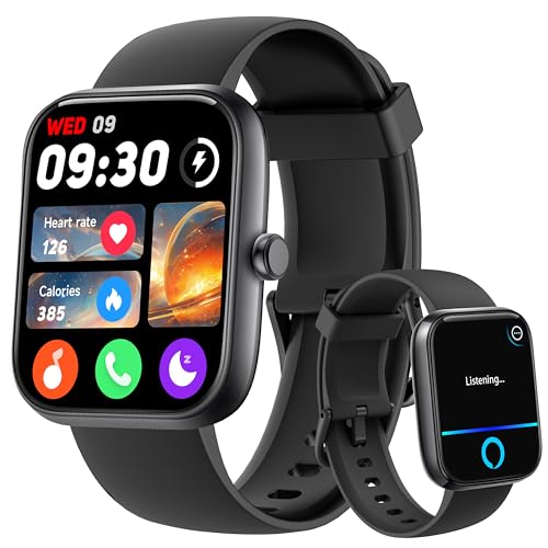 Smart Watch 1.83'' IP68 Fitness Tracker with Alexa