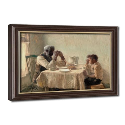 Tableau Henry Ossawa Tanner The Thankful Poor en toile haute résolution