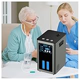 FXNFXLA 99.99%高純度水素吸入機、ブラウンズガス吸入システム、低騒音H2吸入器、自動排水、静音動作、家庭用および健康用 1500ml/min