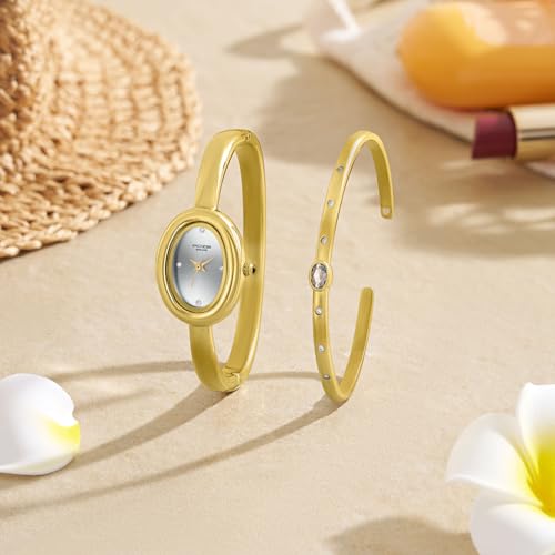 Image of Sonata Poze 9 with Quartz Analog with Alloy Kada Strap Watch for Women