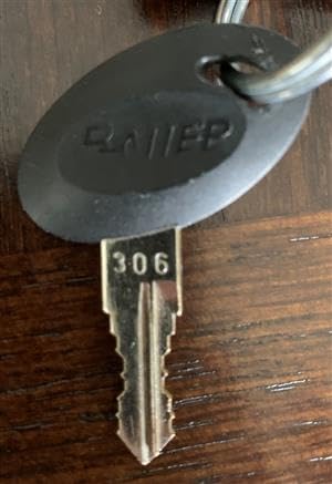 Image of (3) KeyPower 301-370 Keys for Bauer RV Trailer Camper Cambar Door Locks, Pre-Cut Key Codes RV301 - RV370 (313)