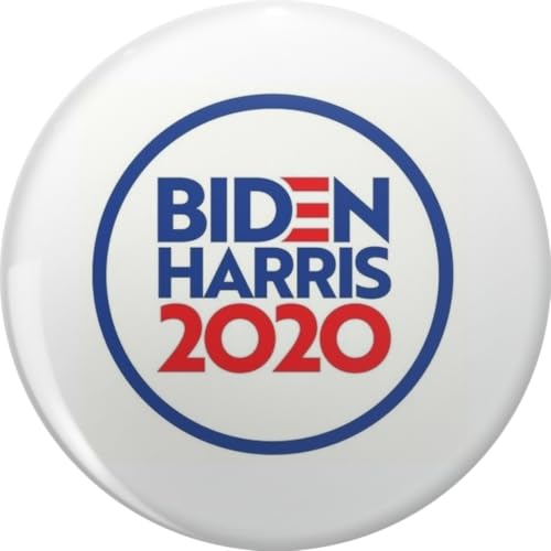 Biden Harris 2020 Campaign Button Design Political Election Support Lapel Pin Brooch Badge Novelty Gift 0.75"