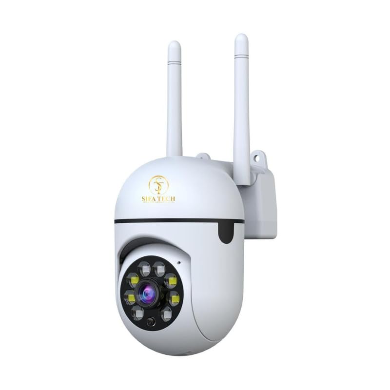 SIFA 3 MP FHD WiFi Indoor Tiny Fox Ptz Security Camera with Color Light Vision, 360° Ptz Rotation, Motion Tracking, Two Way Audio and Multi Users View (Mini Dome Camera)-picture-16