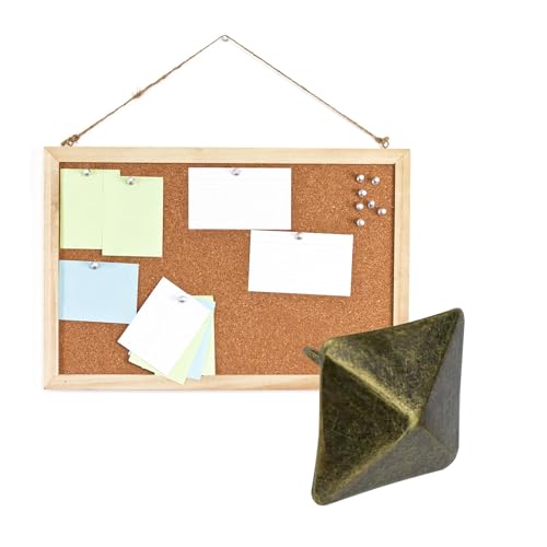 image for S SYDIEN 50Pcs Bronze Upholstery Tacks Square Head Bubble Nails Uphols