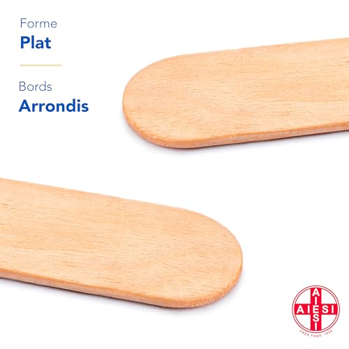 AIESI® Abaisse langue en bois jetable STERILE (Paquet de 100 pièces) – vue 4