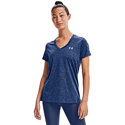 Image of Under Armour Womens Tech V-Neck Twist Short-Sleeve T-Shirt