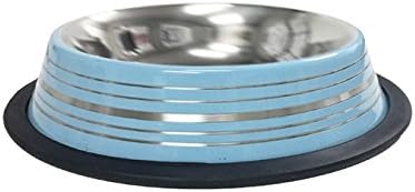 Indipets 1 Pint 2.25" High w/Two Bowls in Compressed Poly Color Black