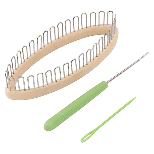 Knitting Loom Set Weaving Sock Looms Round Pocket Knitting Board DIY Weaving Craft Tool with Needle for Beginner Scarves Socks
